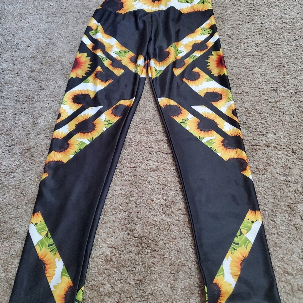 Sunflower 🌻 yoga pants